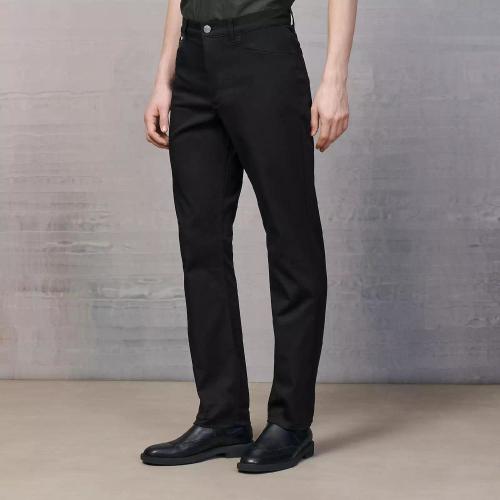  HERMES愛馬仕 22年秋冬 男士 西褲 Jeans poche ticket en cuir H265420H50238