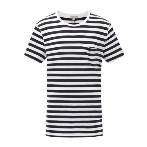 BURBERRY/博柏利 男士拼色棉質(zhì)短袖T恤 3995583