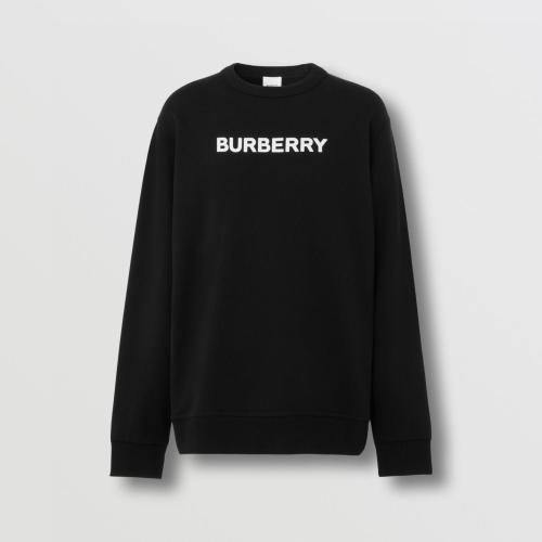  BURBERRY 22年秋冬 男士 徽標(biāo)印花棉質(zhì)運動衫 80553121