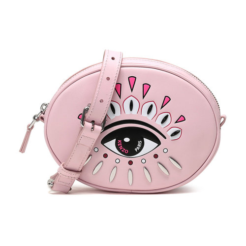 KENZO/高田賢三 女士 牛皮單肩斜挎包手拿包胸包腰包 2SA605 L22