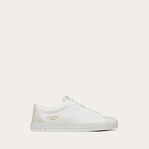  VALENTINO華倫天奴 22年秋冬 男士 休閑運動鞋 BASKETS EN TOILE CITYPLANET 1Y2S0F90NXI0BO