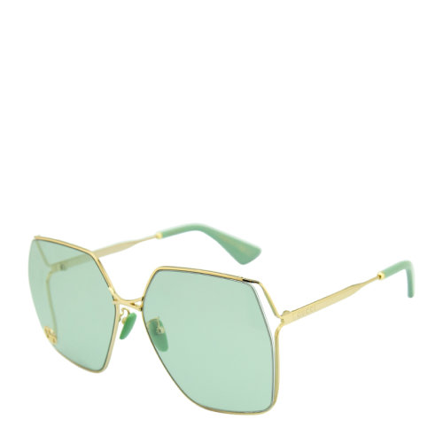 GUCCI/古馳 明星同款 時(shí)尚馬銜扣經(jīng)典系列 女士 太陽鏡 金屬  全框 太陽鏡 墨鏡 眼鏡 GG0817S 65mm GUCCI 古馳