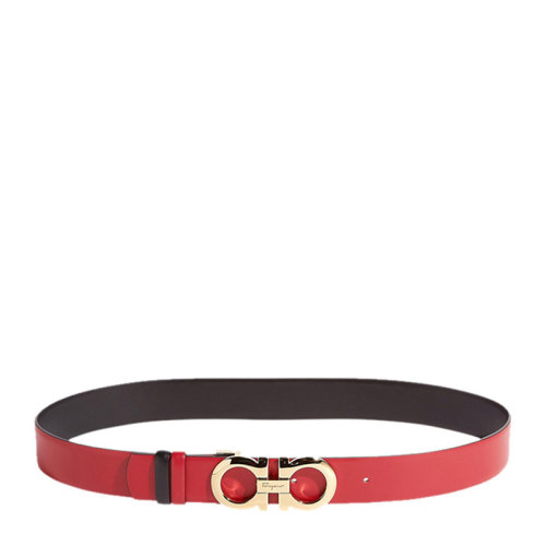 Salvatore Ferragamo/菲拉格慕 女士牛皮金屬板扣皮帶腰帶 23-A56多色可選