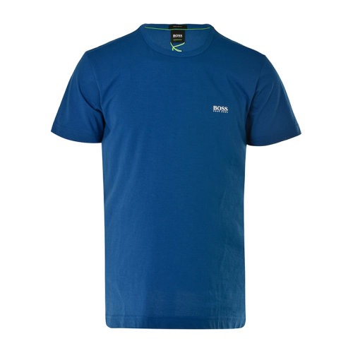 HUGO BOSS/雨果波士  男裝 服飾 新款純色純棉時(shí)尚休閑男士短袖T恤