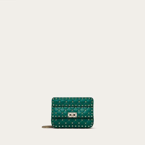  VALENTINO華倫天奴 22年秋冬 女士 單肩包 Petit sac Rockstud Spike en nappa XW2B0123NAPX64
