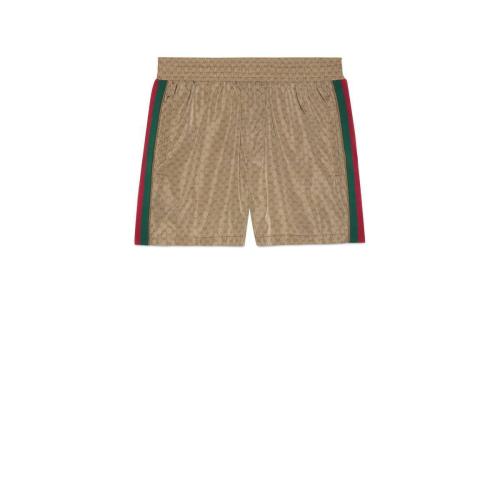  GUCCI古馳 22年秋冬 男士 GG防水尼龍游泳短褲 599585 XHAD4 2190