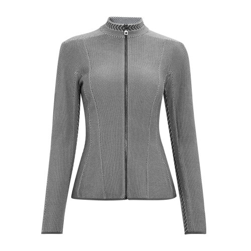 Emporio Armani 女士 灰色 修身夾克外套  6H2GT2-2M04Z-0601