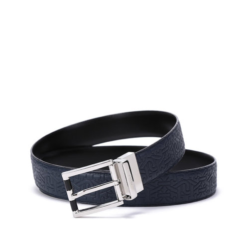 BALLY/巴利【22春夏新款】男士皮質(zhì)可裁剪針扣式雙面皮帶腰帶 ASTOR 35 M PGM