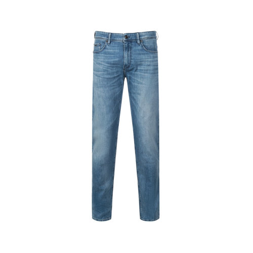 HUGO BOSS/雨果博斯【22春夏新款】男士棉質(zhì)修身版牛仔褲長褲 50465268