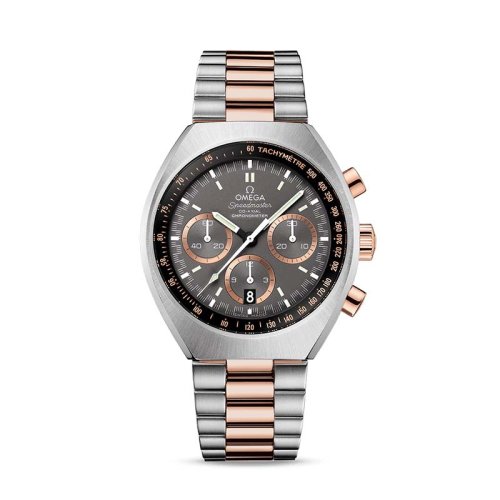 OMEGA/歐米茄 22年秋冬新款 超霸系列 男士灰色表盤自動機械機芯精鋼金表殼金表鏈帶腕表46.2毫米327.20.43.50.01.001