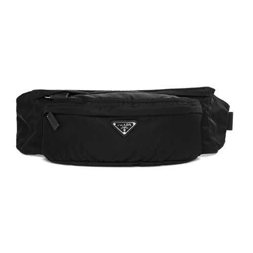 PRADA/普拉達中性款經(jīng)典三角標尼龍腰包2VL132973