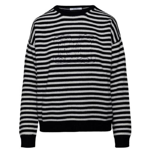  MaxMara/麥絲瑪拉 女士黑色時(shí)尚休閑針織衫/毛衫 136114216012 PLFSX