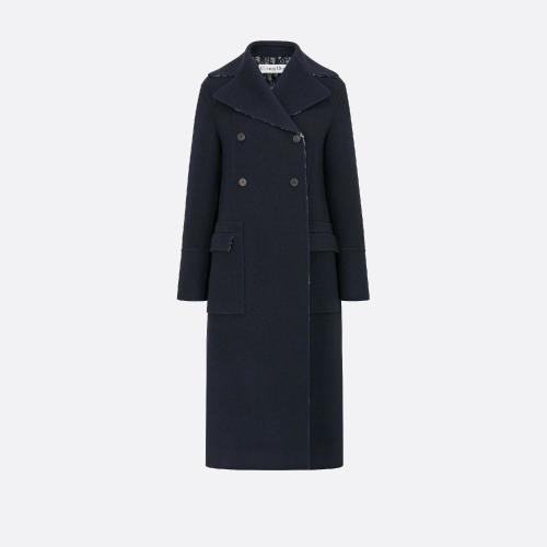  DIOR迪奧 22年秋冬 女士 大衣 Manteau 110M36A1375_X5803 預(yù)定商品1-3周發(fā)貨