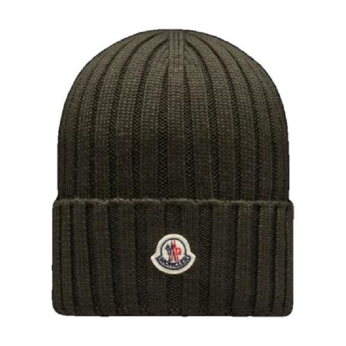  MONCLER蒙可蒙克萊 22年秋冬 女士 帽子 Ribbed Knit Wool Beanie H20933B00037A9327888
