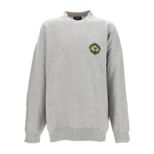  Balenciaga/巴黎世家 灰色男士衛(wèi)衣/帽衫 671125-TLV60-1300 PLFSX