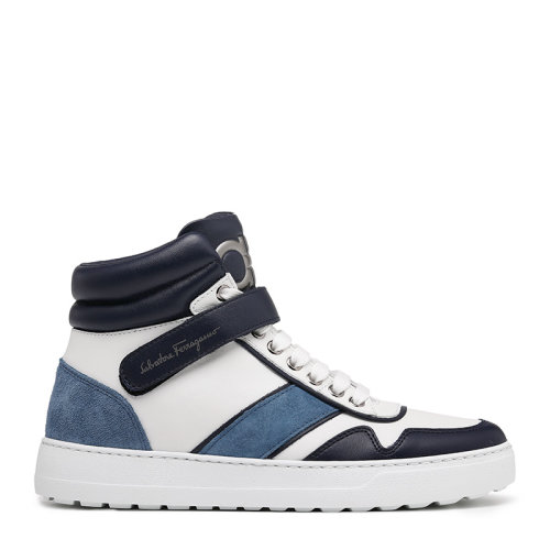 Salvatore Ferragamo/菲拉格慕21新品牛皮革麂皮革男士短靴低幫鞋休閑運(yùn)動(dòng)鞋NOE074