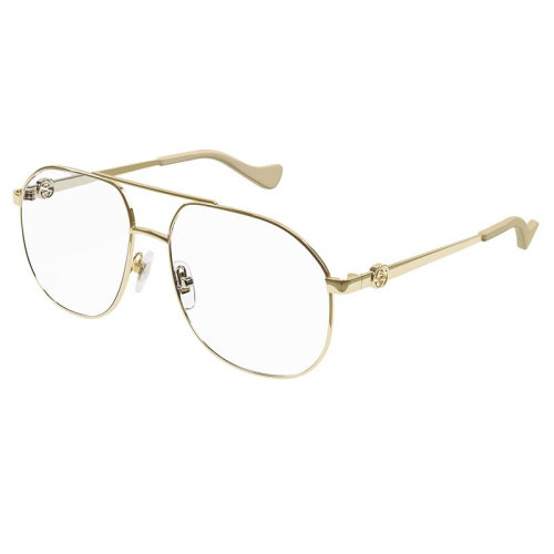 GUCCI/古馳 迷鏈系列 明星同款 倪妮 李宇春 吳磊 朱正廷 吳謹(jǐn)言 光學(xué)鏡架 不規(guī)則形 合金 全框 近視 平光 眼鏡框 眼鏡架 GG1091O 56mm GUCCI 古馳