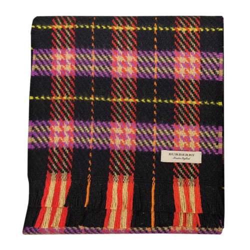 BURBERRY/博柏利男女同款格紋羊毛圍巾at4078329【禮盒包裝】
