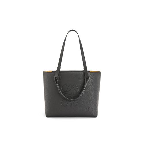  LOEWE羅意威 22年秋冬 女士 手提包 小號(hào)粒面牛皮革 Anagram Tote 手袋 A717S72X03-1100 預(yù)定商品1-3周發(fā)貨