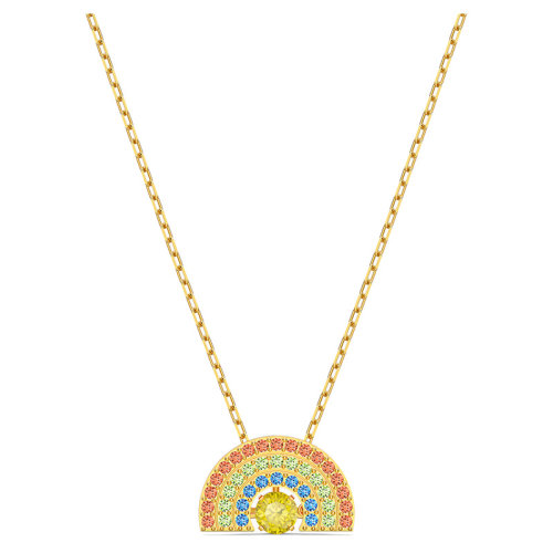 Swarovski/施華洛世奇  女士彩虹裝飾項鏈 SPARKLING DANCE 項鏈鎖骨鏈5521756