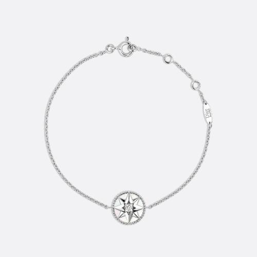  DIOR迪奧 22年秋冬 女士 手鐲 Rose des Vents 手鏈 JRDV95022_0000 預(yù)定商品1-3周發(fā)貨