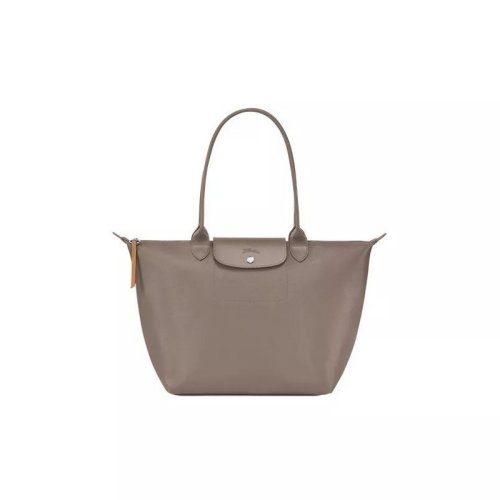 Longchamp/瓏驤 女士灰色帆布手提包 1899HYQ015