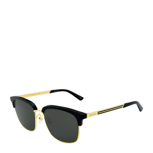 GUCCI/古馳 時(shí)尚 復(fù)古 簡(jiǎn)約 板材 合金 黛眉款 半框 男女款 太陽(yáng)鏡 編織元素 黑色 玳瑁色 多色可選 墨鏡 眼鏡 GG0697S 55mm GUCCI 古馳