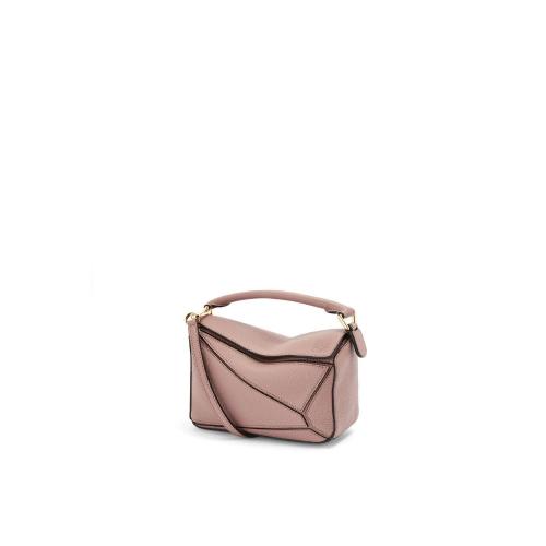  LOEWE羅意威 22年秋冬 女士 手拿包 Mini Puzzle bag in soft grained calfskin A510U95X37-90