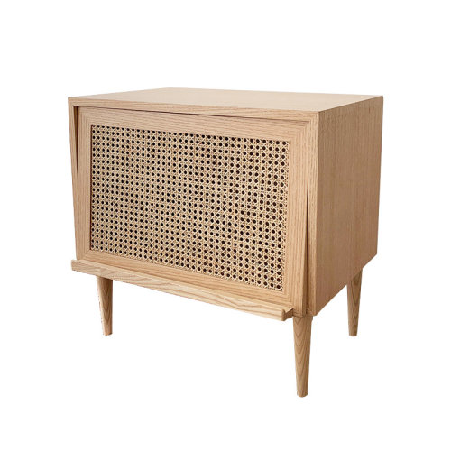 GeleiStory/GeleiStory  藤編收納筐日式簡約書本玩具儲物柜小戶型家用零食整理收納柜