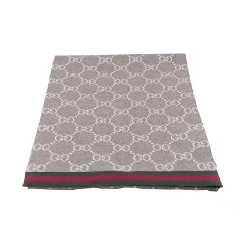 GUCCI | 古馳 男士經(jīng)典款圍巾 100%羊毛 23*180cm
