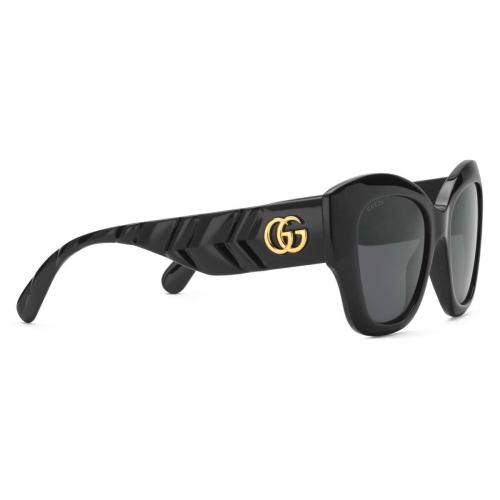  GUCCI古馳 22年秋冬 女士 貓眼造型鏡框太陽眼鏡 642985 J1691 1012