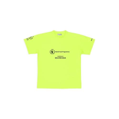  BALENCIAGA巴黎世家 22年秋冬 女士 短袖T恤 WFP中等剪裁T恤 612965TMVL27110