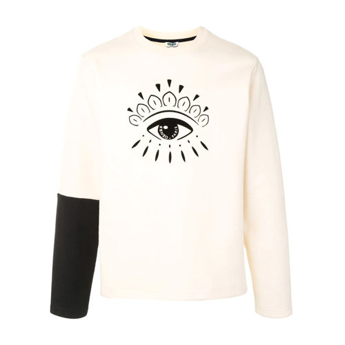 KENZO/高田賢三 男上衣 男士眼睛圖案圓領(lǐng)運動休閑上衣衛(wèi)衣 FA55SW1244XP