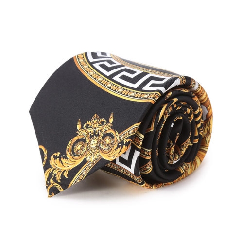 VERSACE/范思哲【22春夏新款】男士桑蠶絲領(lǐng)帶 1003238 1A01278