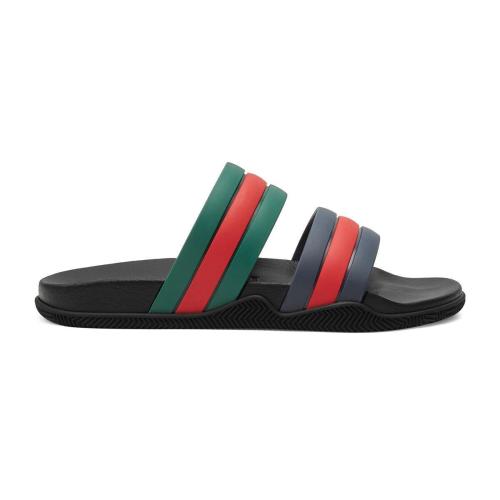  GUCCI古馳 22年秋冬 男士 男士織帶涼鞋 692381 J8710 8499