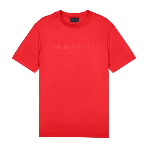 Emporio Armani/安普里奧阿瑪尼 紅色 男士短袖T恤 3K1TAG-1JUVZ-03A3