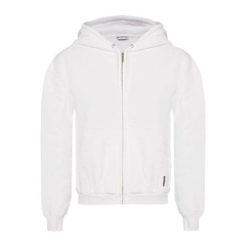 Balenciaga/巴黎世家 女士白色棉質(zhì)衛(wèi)衣 WL05560889000