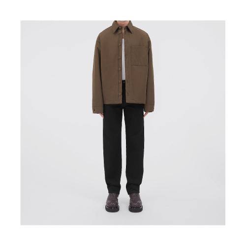  BV葆蝶家 22年秋冬 男士 夾克 veste en coton compact 714365V2BL02603