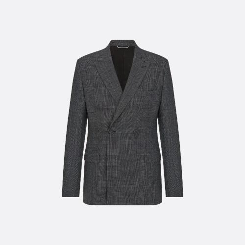  DIOR迪奧 22年秋冬 男士 夾克 Veste croisee 023C241C5633_C985