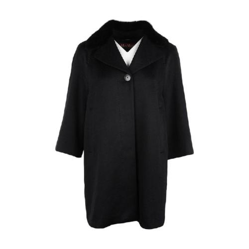 MaxMara/麥絲瑪拉 女士黑色時(shí)尚休閑大衣 MM60861279000 10