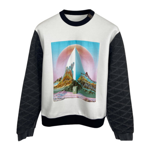 Louis Vuitton/路易威登 男士撞色青春男衛(wèi)衣at1A573Z