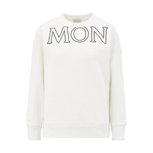  MONCLER蒙可蒙克萊 22年秋冬 女士 衛(wèi)衣 Logo Sweatshirt H20938G00029809KX034