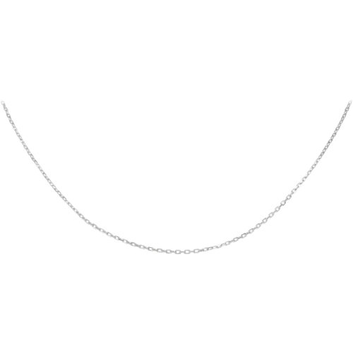 CARTIER/卡地亞 18K金白金 經(jīng)典簡約單鏈項鏈 B7060800