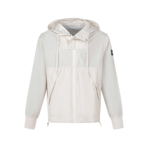 HUGO BOSS/雨果博斯 【22秋冬新款】 男士棉質(zhì)雙面穿連帽夾克上衣外套 50471726