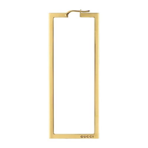  GUCCI古馳 22年秋冬 女士 大號長方形單邊耳環(huán) 726864 I4600 8005