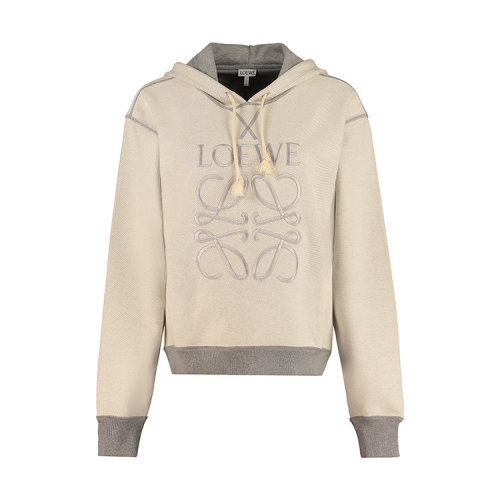 LOEWE/羅意威  女裝女士灰色棉質(zhì)時尚百搭連帽長袖衛(wèi)衣   S359341X98-1440  GMH0012CD