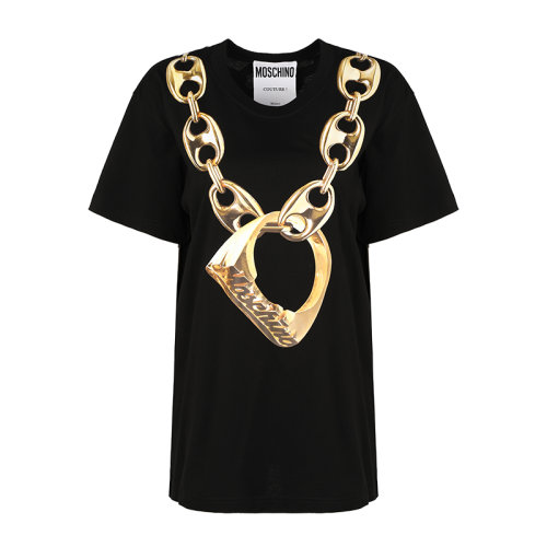 MOSCHINO/莫斯奇諾 時(shí)尚休閑女士T恤女士短袖T恤A071355401