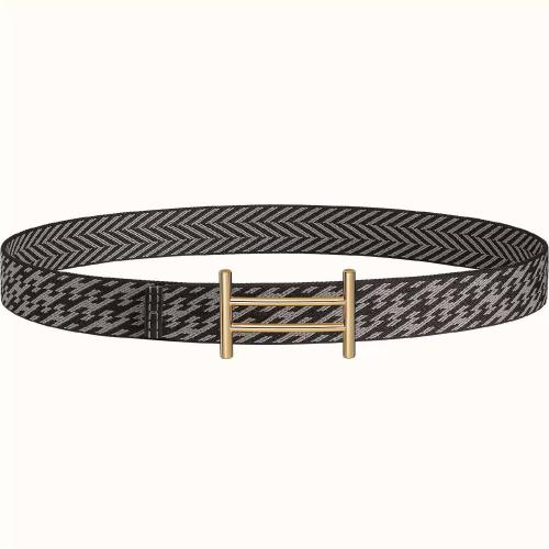 HERMES愛馬仕 22年秋冬 男士 腰帶 Boucle de ceinture Rider %26 Sangle H 32?mm H075372CP2K