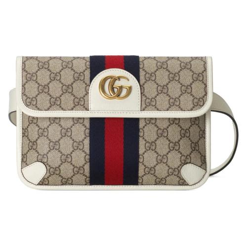  GUCCI古馳 22年秋冬 男士 Ophidia系列腰包 674081 96IWT 9794