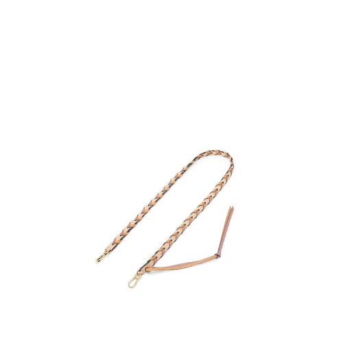 LOEWE羅意威 22年秋冬 女士 肩帶 Braided thin strap in classic calfskin C073Y37X01-2764